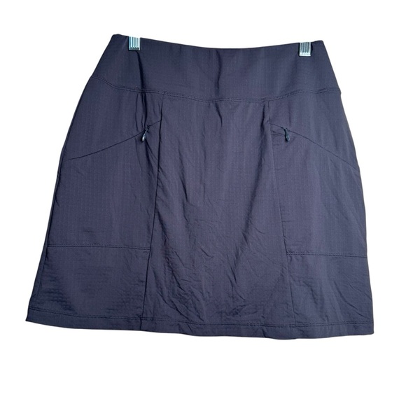 Ibkul Dark Grey UPF 50+ Women's Activewear Tennis Skirt Skort Size Small B26 - Picture 1 of 10